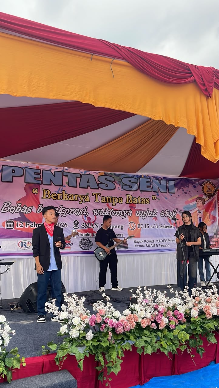 Kegiatan Pensi Siswa/wi SMA NEGEGERI 5 TAPUNG th.2025/2026